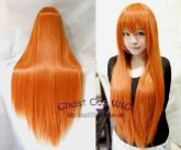 Peruca laranja 80cm
