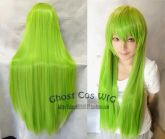 Peruca verde 80cm